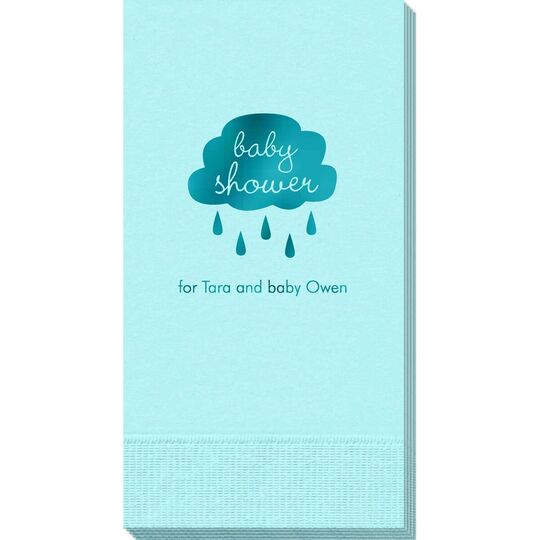 Baby Shower Cloud Guest Towels